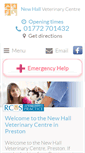 Mobile Screenshot of newhallvets.co.uk